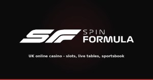 Spin Formula logo: one of the UK casinos featured in our casino winnings taxed in the UK guide